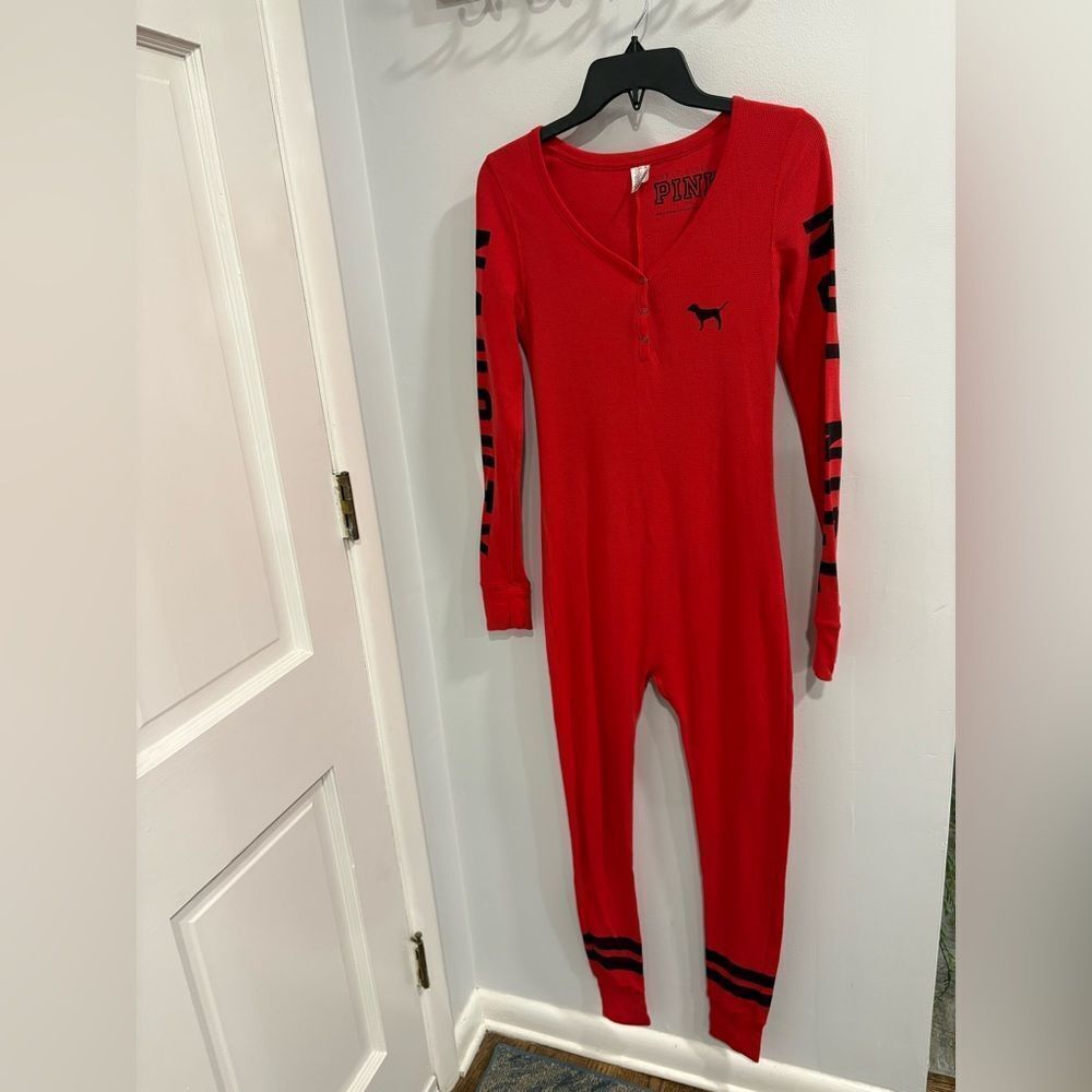 PINK Victoria's Secret Red One Piece